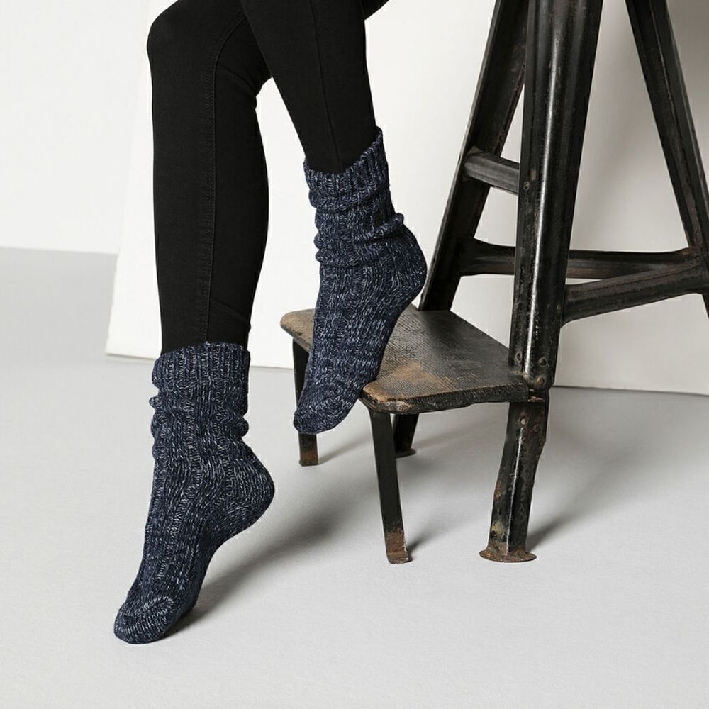 Birkenstock Sydney Blue Socks size 39-42